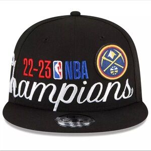 Denver Nuggets 2023 NBA Championship New Era Black Snapback